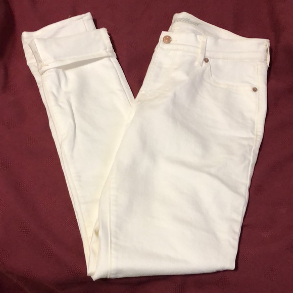 NWOT OLD NAVY SWEETHEART JEANS🌟Vanilla white colour, size 8R skinny. - Picture 4 of 7